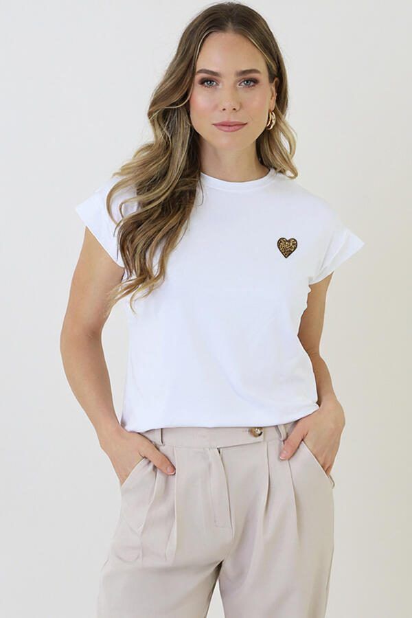 Leopard Patch T-shirt