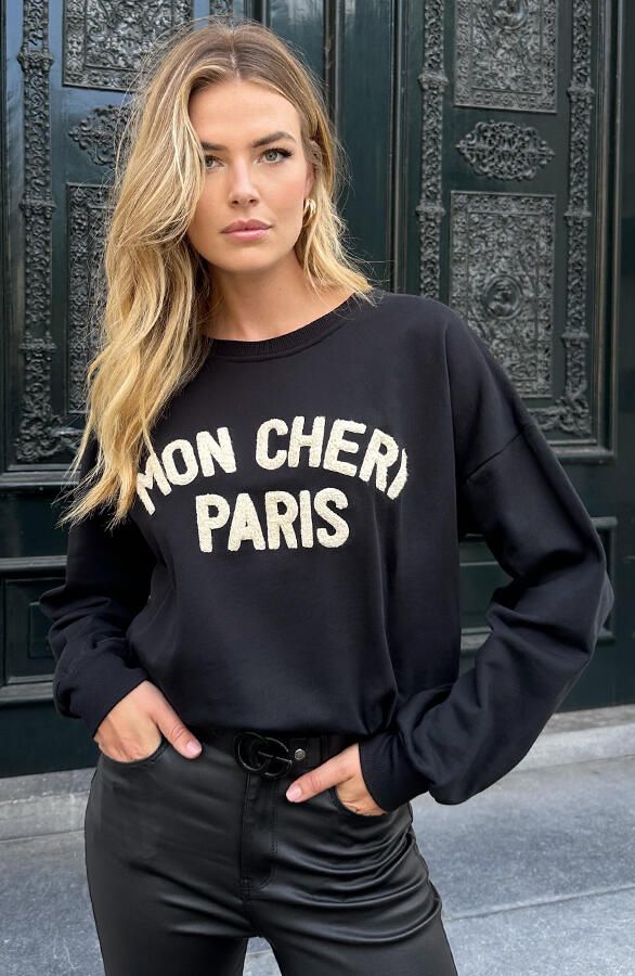 Mon Cheri Paris Trui Zwart