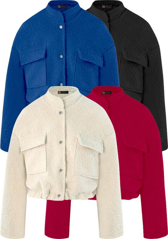 Musthave Deal Bouclé Bomber Jackets