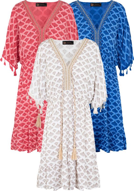 Musthave Deal Oversized Jurk Gouden Detail Print