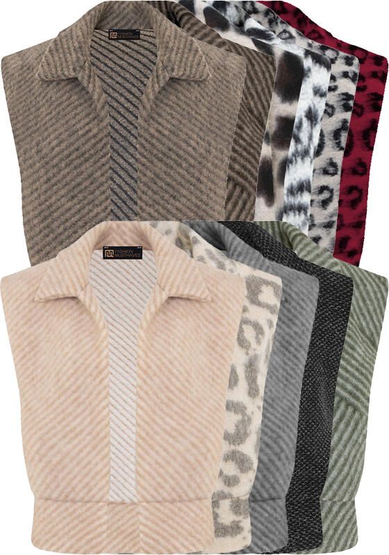 Musthave Deal Oversized Woven Gilets
