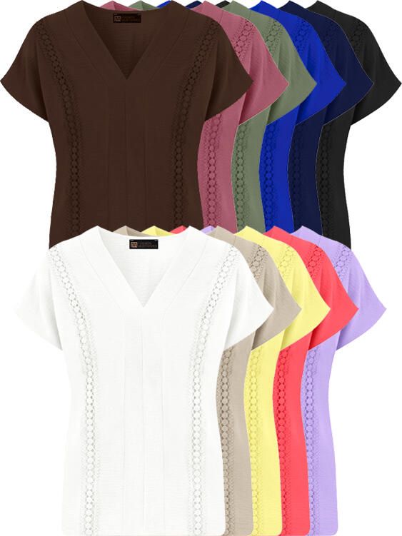 Musthave Deal Romantic V-Hals Tops