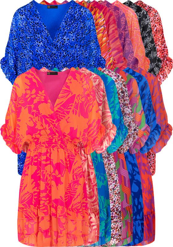 Musthave Deal Ruffle Laagjes Jurken