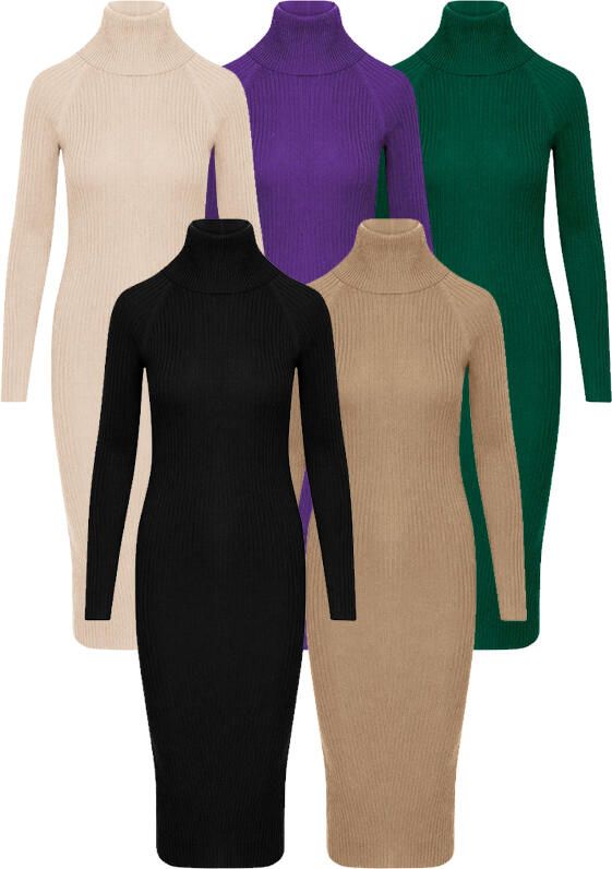 Musthave Deal Ultra Soft Jurken Met Col
