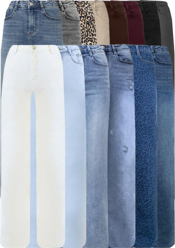 Musthave Deal Wide Leg Jeans Stretch FMH