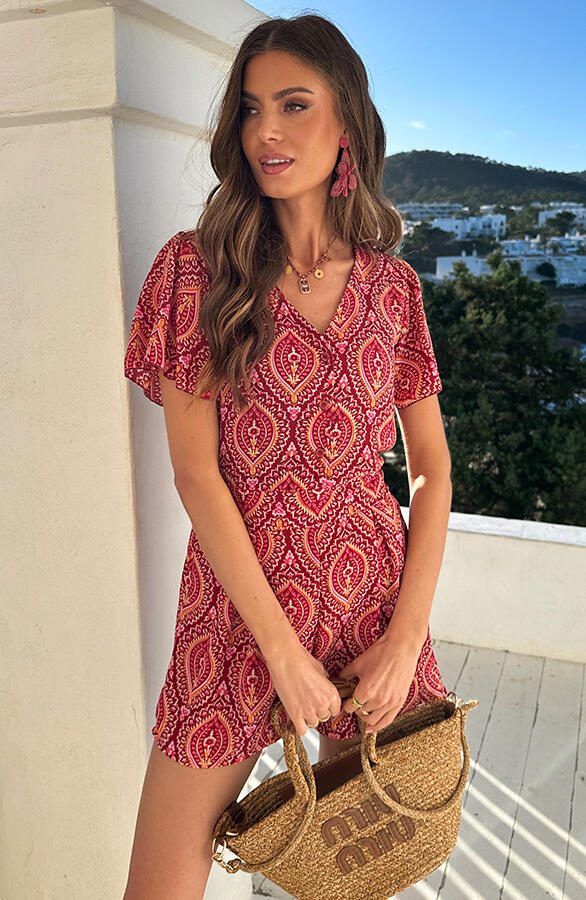 Playsuit Rosso Koraal
