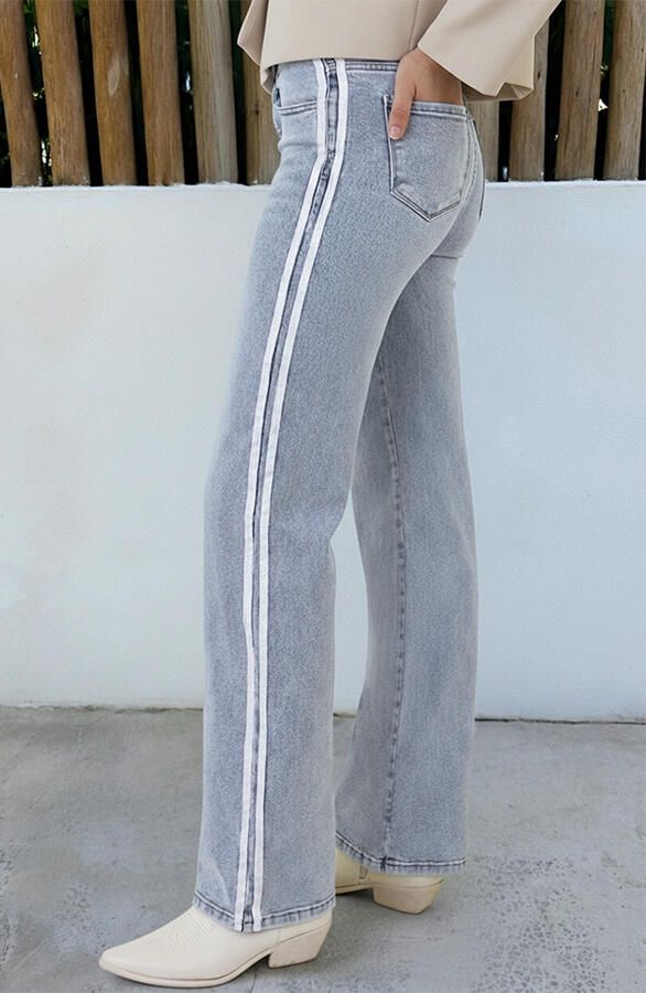 Wide Leg Jeans Bies Blue Stretch FMH