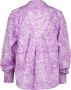 VINGINO gebloemde blouse Larith paars Meisjes Katoen Ronde hals Bloemen 116 - Thumbnail 8