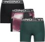 VINGINO boxershort set van 3 rood groen zwart Jongens Stretchkatoen All over print 122-128 - Thumbnail 6