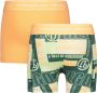 Vingino boxershorts set van 2 oranje groen - Thumbnail 4