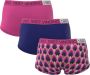 Vingino shorts set van 3 roze blauw - Thumbnail 2