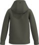 VINGINO hoodie met logo army groen Sweater Logo 104 - Thumbnail 3