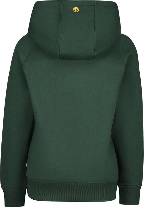 VINGINO hoodie met logo donkergroen Sweater Logo 128 - Foto 4