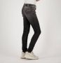 VINGINO skinny jeans Amia Dip black Grijs Meisjes Denim Effen 140 - Thumbnail 4
