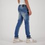 VINGINO skinny jeans Anzio Basic blue vintage Blauw Jongens Stretchdenim 140 - Thumbnail 6
