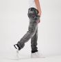 Vingino regular fit jeans Baggio dark grey vintage - Thumbnail 7