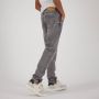 Vingino straight fit jeans Peppe met slijtage light grey - Thumbnail 5