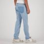 VINGINO straight fit jeans Peppe Pocket light vintage Blauw Jongens Denim 140 - Thumbnail 5