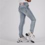 VINGINO slim fit jeans light vintage Blauw Meisjes Stretchdenim 146 - Thumbnail 5