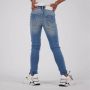 VINGINO skinny jeans old vintage Blauw Meisjes Stretchdenim 146 - Thumbnail 5