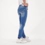 VINGINO skinny jeans BLISS mid blue wash Blauw Meisjes Katoen 170 - Thumbnail 4