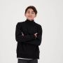 VINGINO x Daley sweater Nitai zwart Jongens Stretchkatoen Opstaande kraag 140 - Thumbnail 4