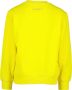 VINGINO sweater Nouda met tekst geel lila Meisjes Katoen Ronde hals Tekst 128 - Thumbnail 3