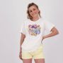 VINGINO x Senna Bellod T-shirt met printopdruk wit Meisjes Katoen Ronde hals 140 - Thumbnail 4