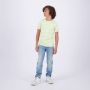VINGINO gestreept T-shirt JOERI lichtgeel lichtgroen Jongens Katoen Ronde hals 116 - Thumbnail 3