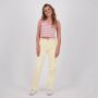 VINGINO x Senna Bellod Wide leg jeans geel Meisjes Stretchdenim Effen 152 - Thumbnail 3