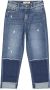 VINGINO mom jeans Chiara Damage dark vintage Blauw Meisjes Denim Effen 104 - Thumbnail 3