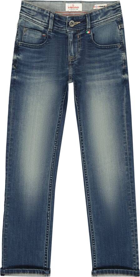VINGINO regular fit jeans Baggio Basic cruziale blue Blauw Jongens Denim 104 - Foto 3