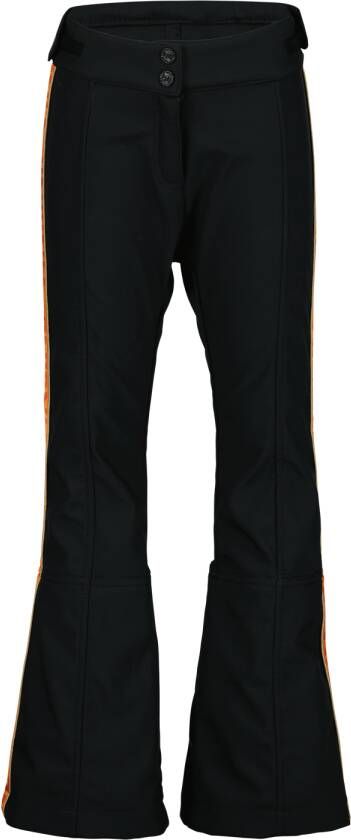 VINGINO flared broek zwart oranje Meisjes Polyester Effen 140
