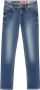 VINGINO skinny jeans Amiche dark used Blauw Meisjes Denim Effen 128 - Thumbnail 2