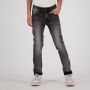 VINGINO skinny fit jeans Amos medium grey denim Grijs Jongens Stretchdenim 140 - Thumbnail 1