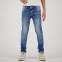 VINGINO skinny jeans Anzio Basic blue vintage Blauw Jongens Stretchdenim 140 - Thumbnail 8