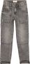 VINGINO straight fit jeans Peppe Carpenter light grey Grijs Jongens Denim 110 - Thumbnail 2