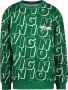 VINGINO sweater Naros met logo groen Logo 104 | Sweater van - Thumbnail 2