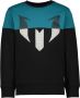 VINGINO x Messi sweater Nessi met logo diepblauw zwart Logo 104 - Thumbnail 2