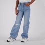 VINGINO high waist wide leg jeans CATO old vintage Blauw Meisjes Denim 176 - Thumbnail 8
