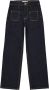 VINGINO straight fit jeans Cato pocket dark blue denim Blauw Meisjes Katoen 104 - Thumbnail 1