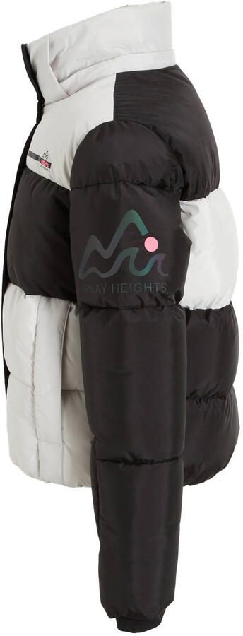 29FT ski-jack Neva zwart wit Skijack Meisjes Polyester Capuchon 116 - Foto 3