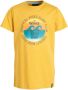 29FT T-shirt met printopdruk geel Jongens Katoen Ronde hals Printopdruk 164 - Thumbnail 1