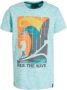 29FT T-shirt met printopdruk lichtblauw Jongens Katoen Ronde hals Printopdruk 164 - Thumbnail 1