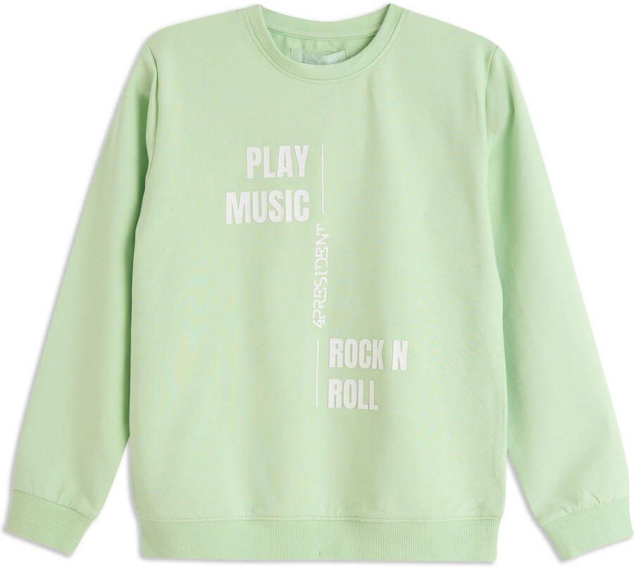 4PRESIDENT Trui Bram Pastel green