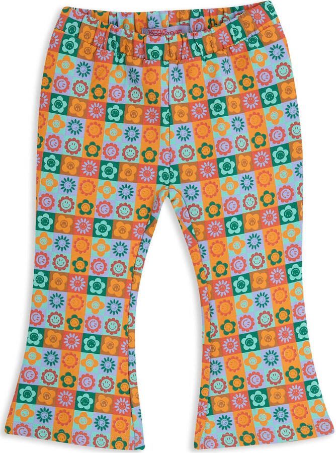 4PRESIDENT flared broek oranje