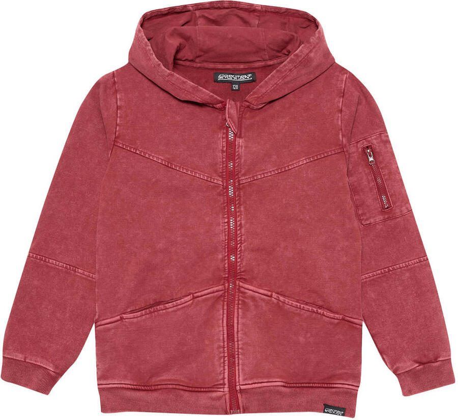 4PRESIDENT Hoodie Nijs Red