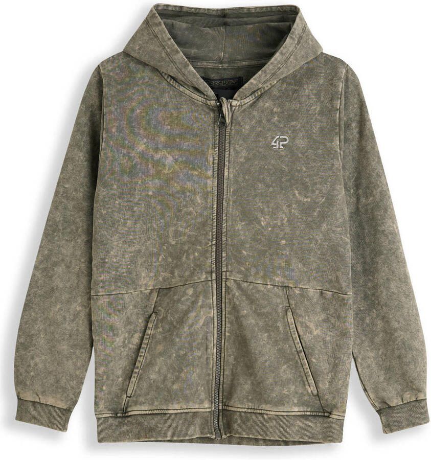 4PRESIDENT Hoodie Richard Stone gray