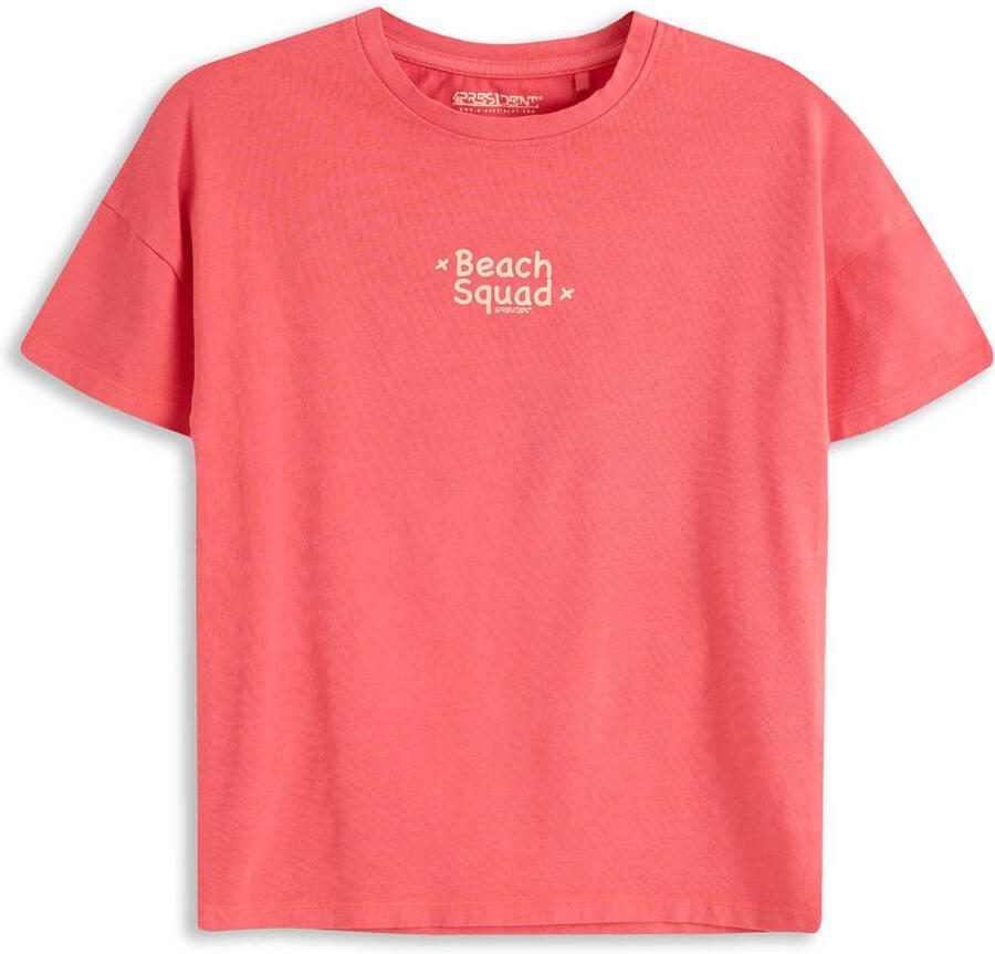 4PRESIDENT T-Shirt Romy Mid red fluor