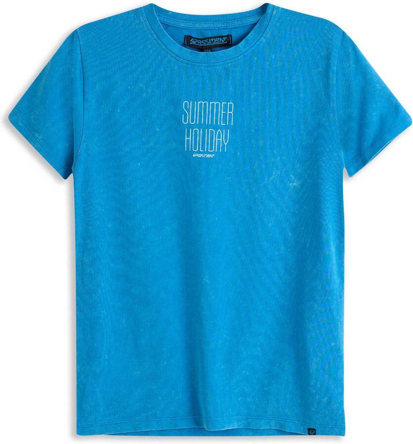 4PRESIDENT T-Shirt Ryan Blue aster